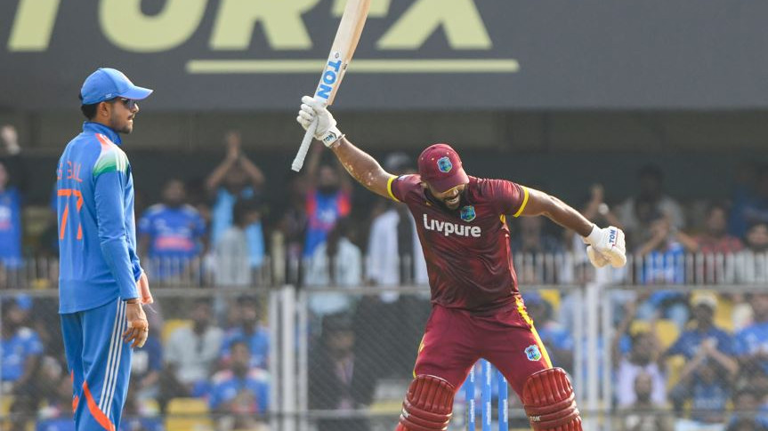 West Indies destruction 406 runs target for Team India
