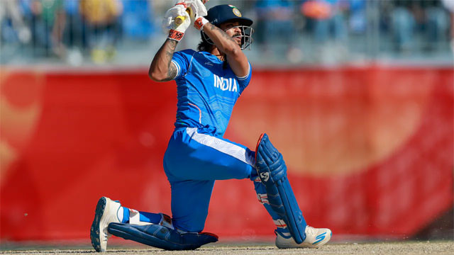 Asian Games Semis Ishan Kishan Smashes Half Century and India Sets Target for Sri Lanka