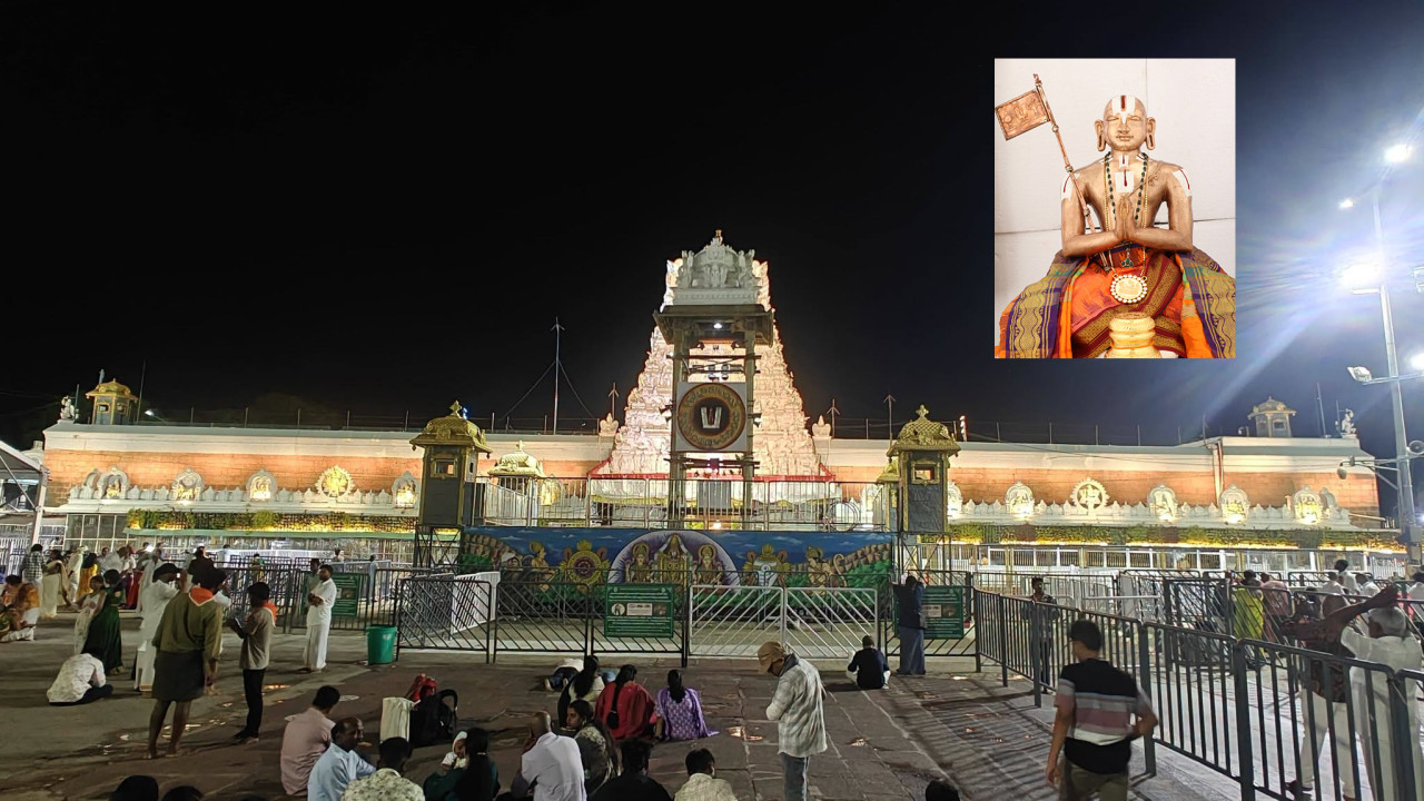 Ramanujacharya the designer of Tirumala Mada streets who brought Brahmotsavams to the hill