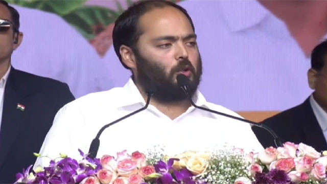 Anant Ambani asks CM Chandrababu Naidu to consider him a son of Andhra Pradesh