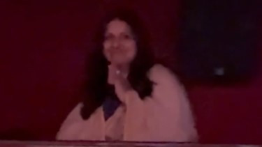 CM Vijay wife and daughter watch son Jason Sanjay movie Sigma