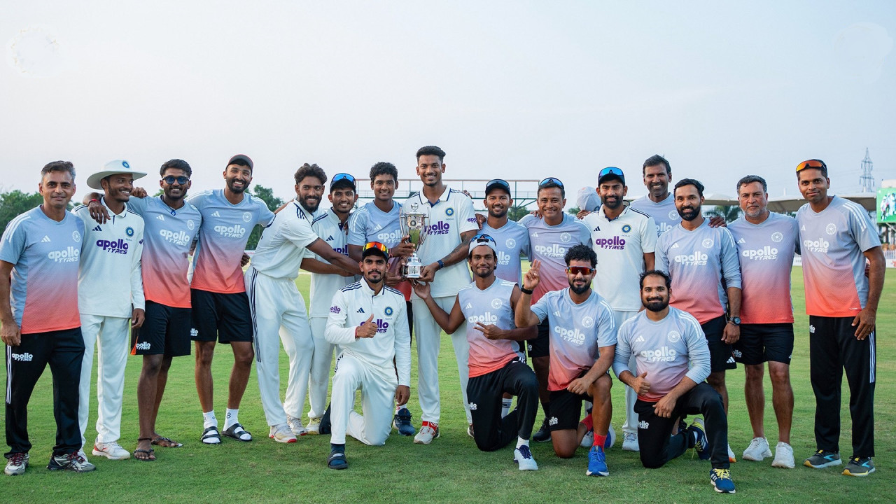 India A extraordinary fight leads to a thrilling draw against Australia A