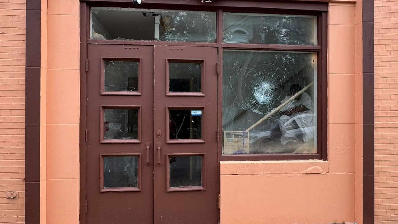 Hindu temple attacked in USA vandalized with bricks
