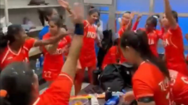 Indian Womens Hockey Team Celebrations After Historic Gold Medal Win
