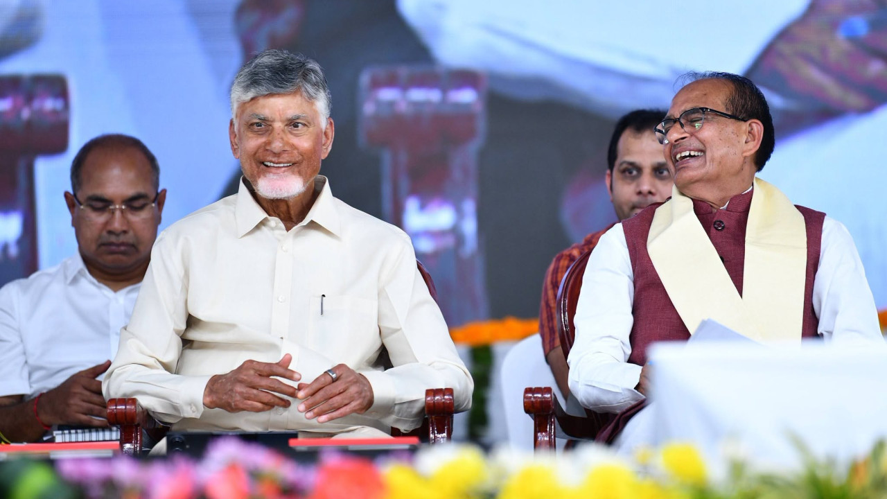 Chandrababu Naidu calls Shivraj Singh Chouhan the Mama of Andhra Pradesh
