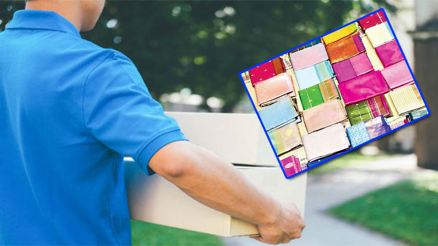 Thieves scared of news return stolen silk sarees via courier