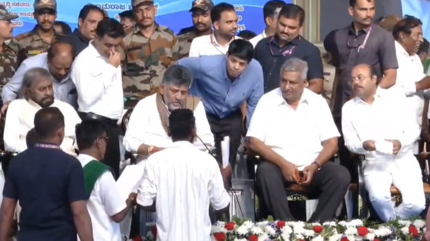 DK Shivakumar Farmer Appeals Nobody Marrying Us Sir