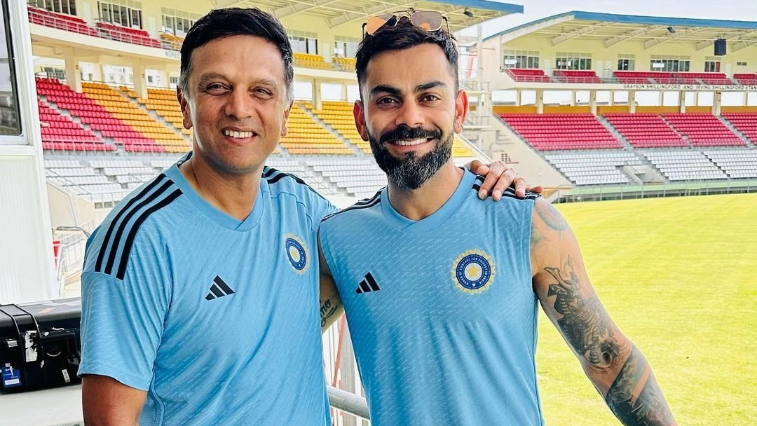 Virat Kohli mimics others well he can try movies says Rahul Dravid