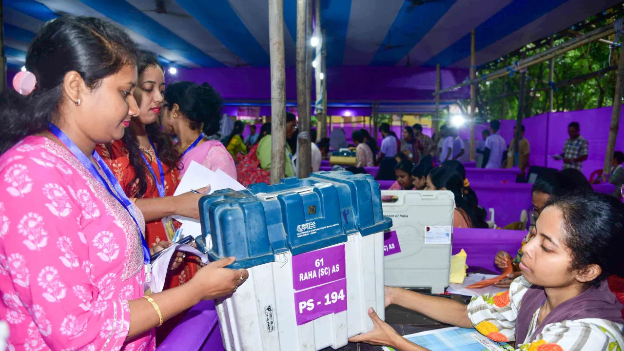 West Bengal Tamil Nadu Assam and Puducherry by elections begin today
