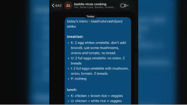 What a planning Shocking cooking menu of Bengaluru girls goes viral