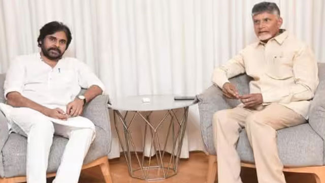 Chandrababu Naidu and Pawan Kalyan breakfast meeting discussions on local body elections