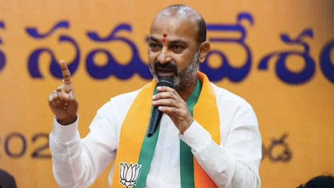 Bandi Sanjay reacts to rumors about key post in Telangana BJP