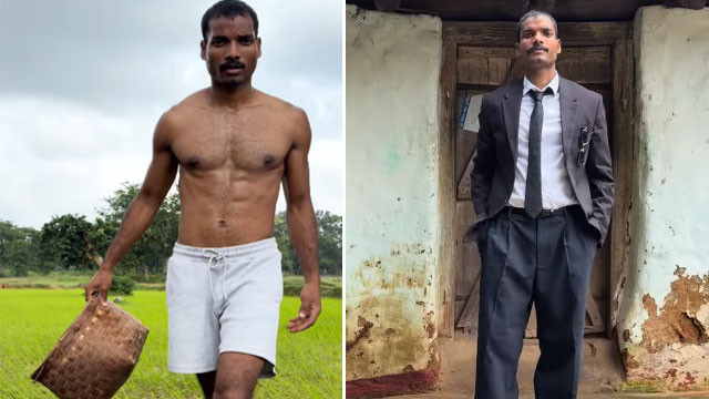 Nishant Kerketta the viral Aura Farmer from Jharkhand wins hearts with fashion reels