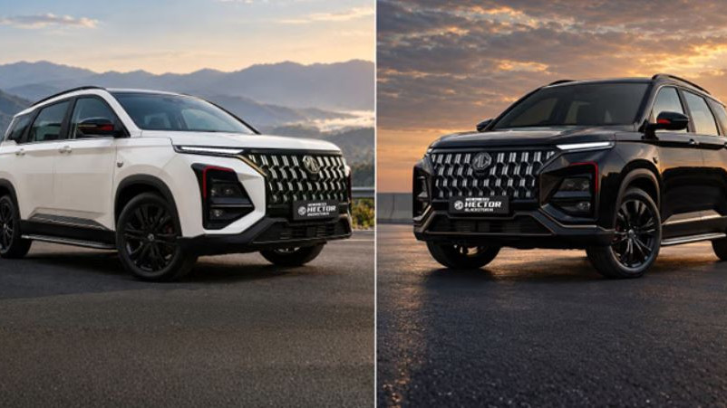 MG Hector Blackstorm and Snowstorm special editions launched in India
