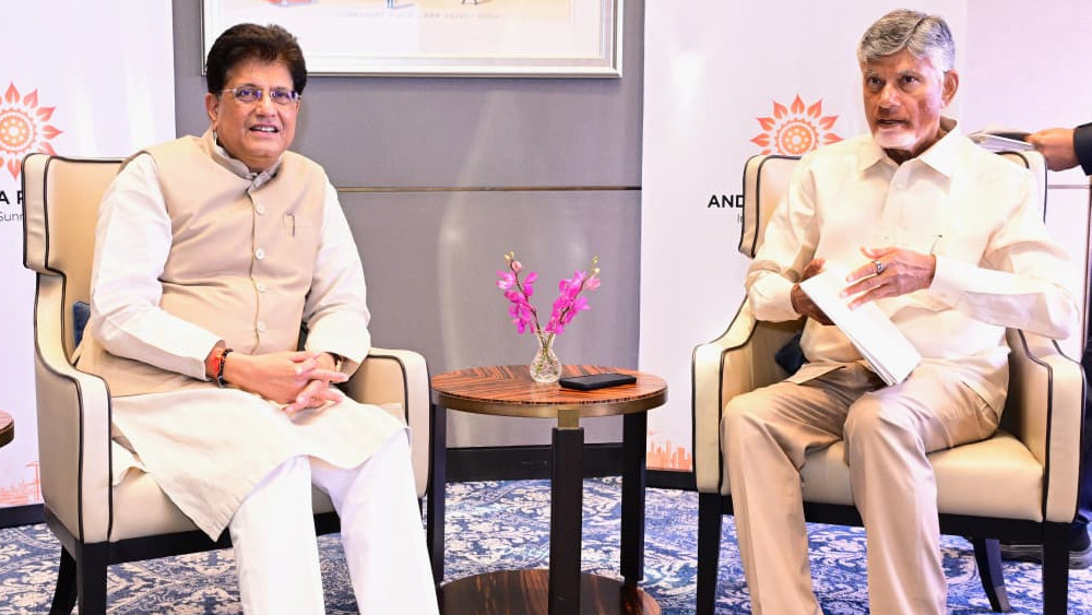 Chandrababu Naidu Urges Center to Grant 20000 Acres for Port Development