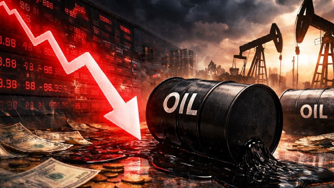 Donald Trump comments lead to drop in global crude oil prices