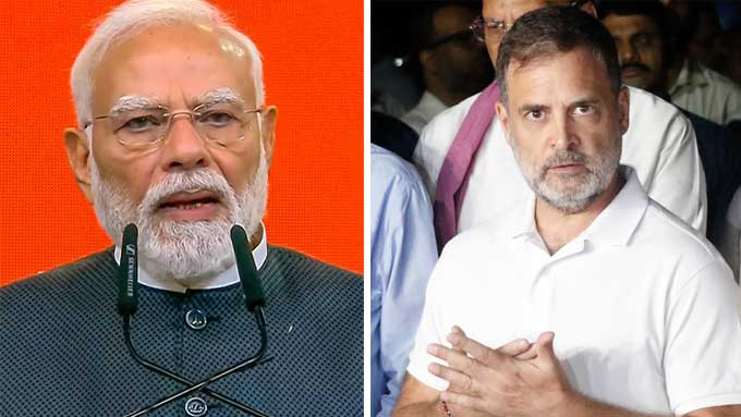 Rahul Gandhi challenges PM Modi says arrest us we will not back down