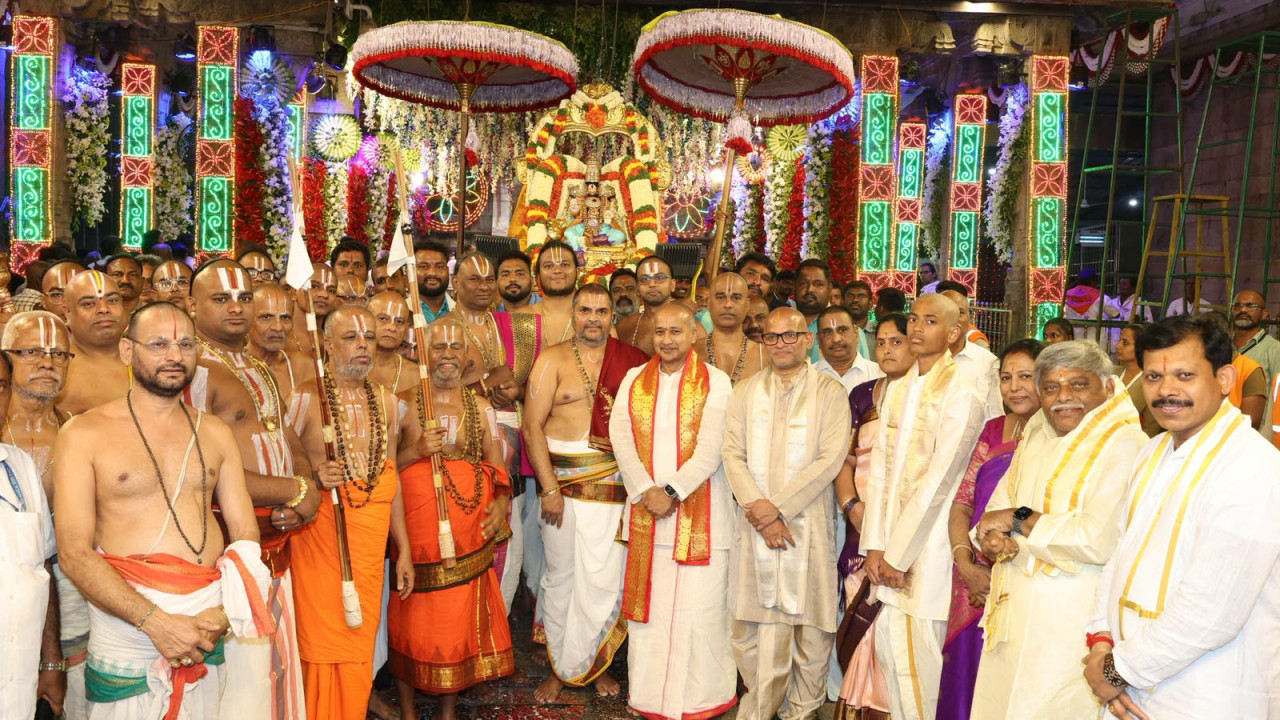Tirumala Srivari Navaratri Brahmotsavams begin with Ankurarpanam ritual