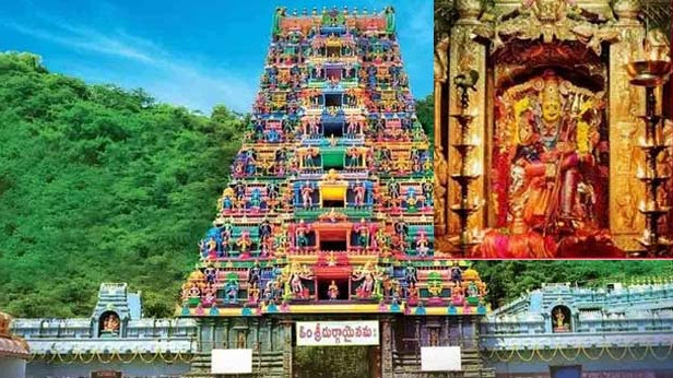 Dussehra glory on Indrakeeladri Kanaka Durga as Bala Tripura Sundari