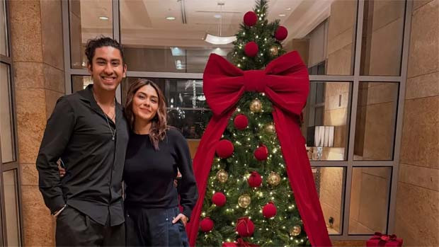 Mrunal Thakur showers love on brother and calls him her first child