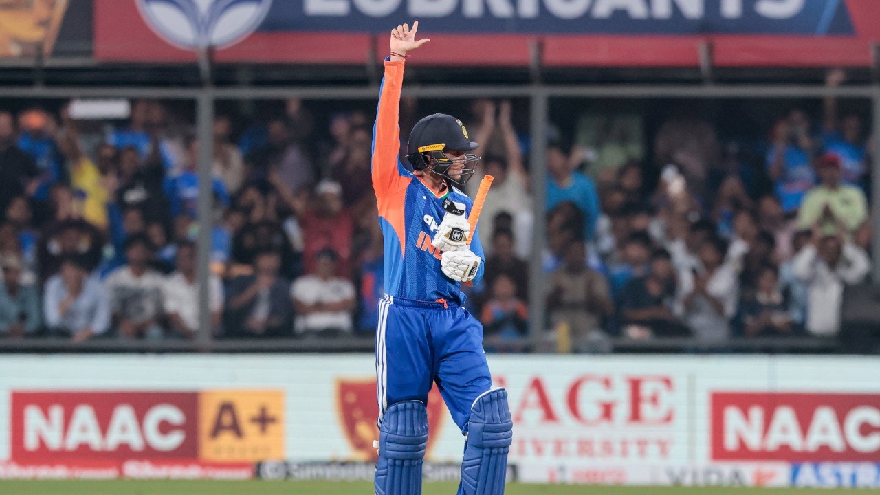 Abhishek Sharma carnage India posts massive score