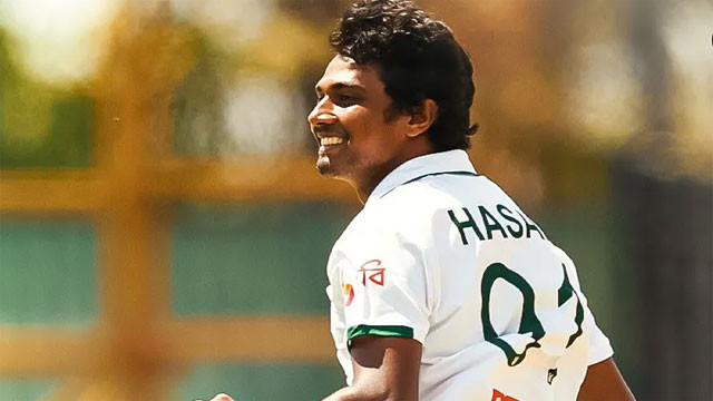Hasan Mahmud creates history in Test cricket with a hat trick