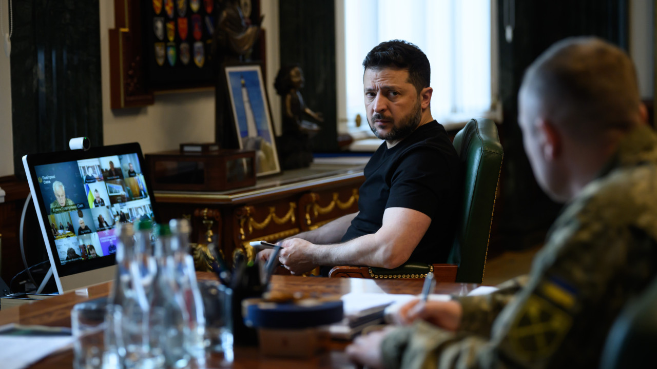 Zelensky blames Hormuz blockade, not Ukraine, for fuel prices
