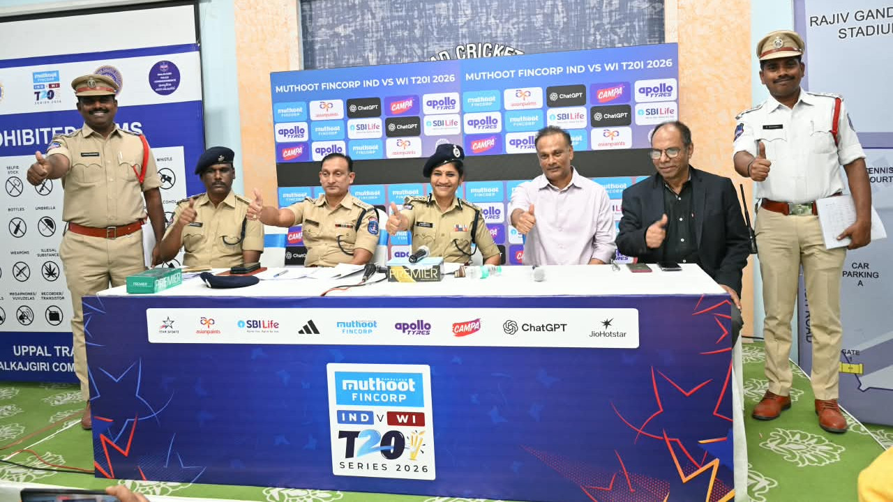 Uppal Stadium security beefed up with 2200 police for India vs West Indies T20 match