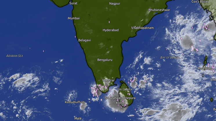 Low Pressure in Bay of Bengal Heavy Rain Forecast for South Coast and Rayalaseema