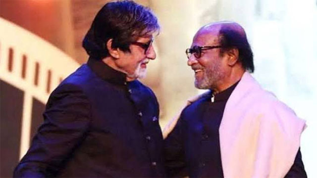 Rajinikanth remembers Amitabh Bachchan struggles with 90 crore debt and 18 hour work days