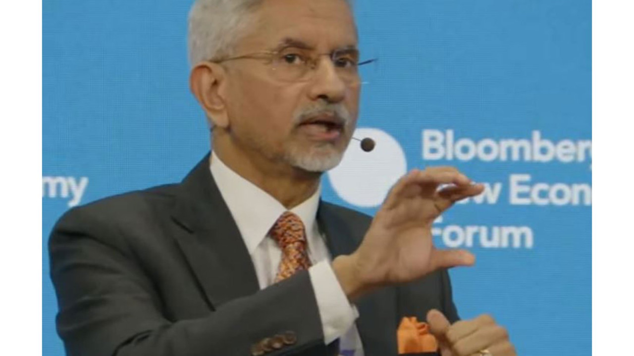 S Jaishankar says we cannot limit Indias growth