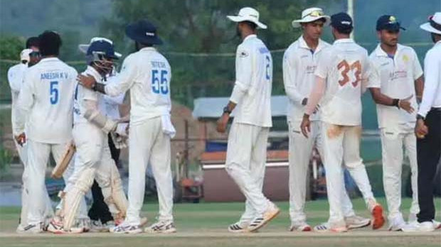 Andhra vs Karnataka Ranji match draw SV Rahul impresses