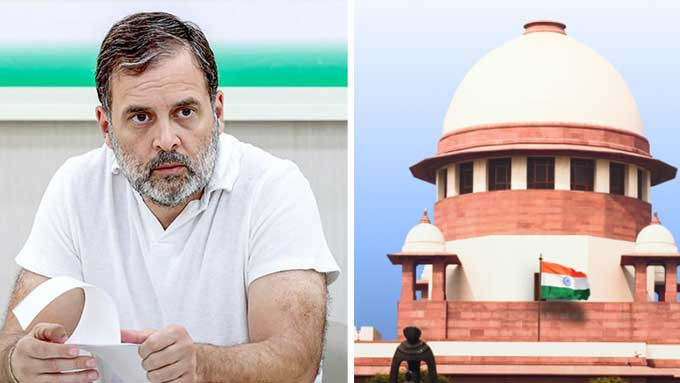 Rahul Gandhi Supreme Court seeks explanation on conduct no one can threaten judiciary