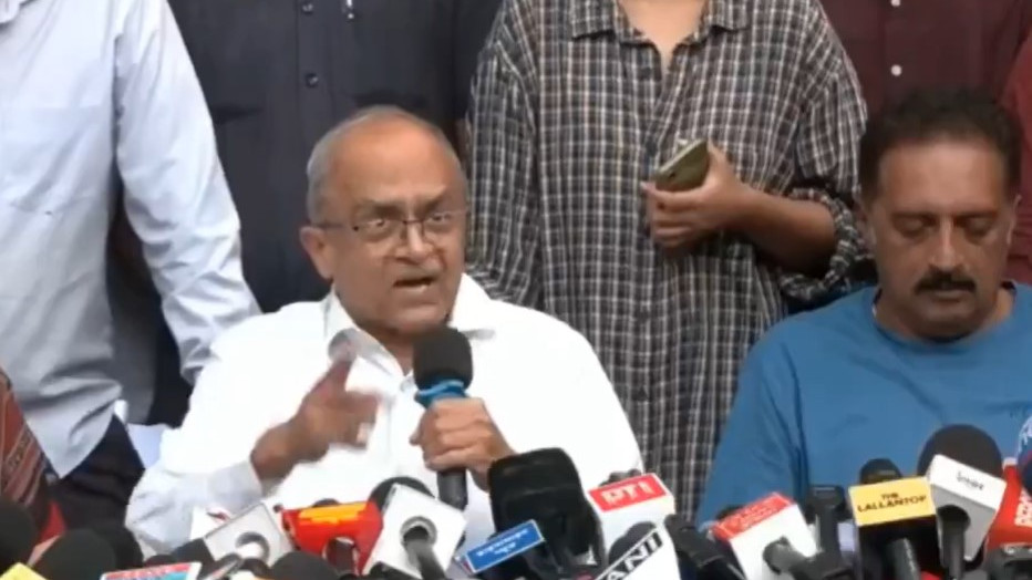 Prashant Bhushan says goal is to change the government