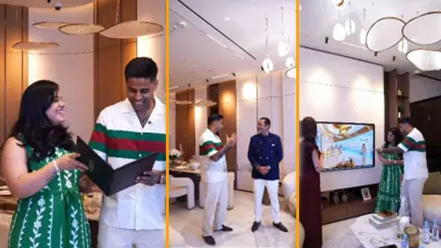 Suryakumar Yadav massive investment in Dubai buying luxury home in Shahrukh Khan property