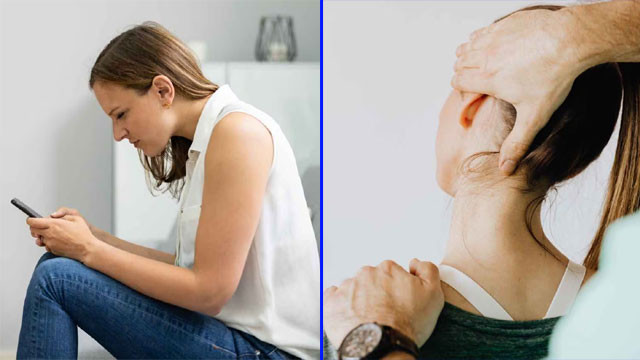 Are you using phone too much and facing neck pain it could be Text Neck Syndrome