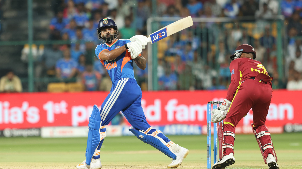 India vs West Indies 5th T20 cancelled due to rain series ends in draw