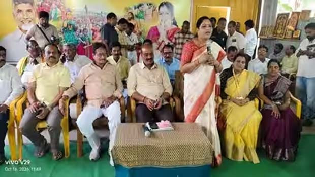 Gummadi Sandhyarani expresses deep distress over TDP Janasena alliance dharma