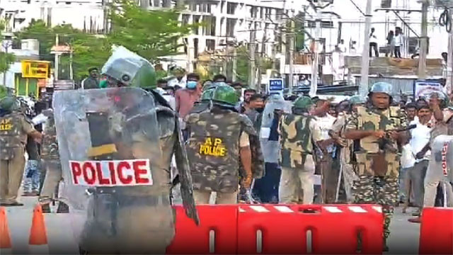 Pulivendula firing sensation severe tension during nomination process
