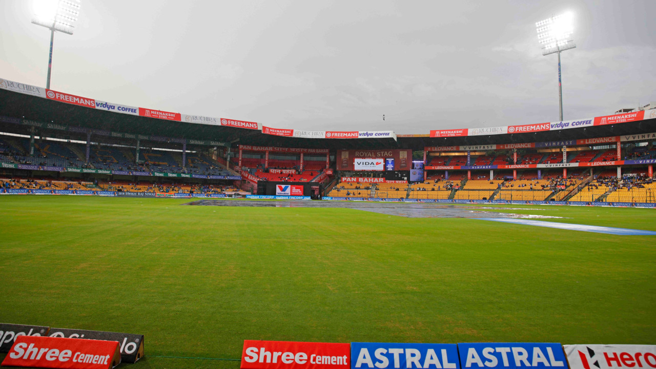 5th T20I: Rain delays toss in India-West Indies series decider in Bengaluru