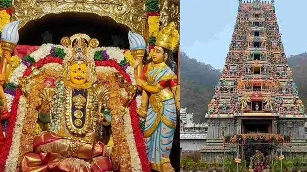 Dasara celebrations in Vijayawada Kanaka Durga in Mahalakshmi Alankaram