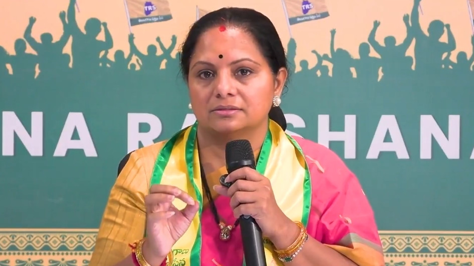Kalvakuntla Kavitha slams Telangana government over NHM employees salary cut