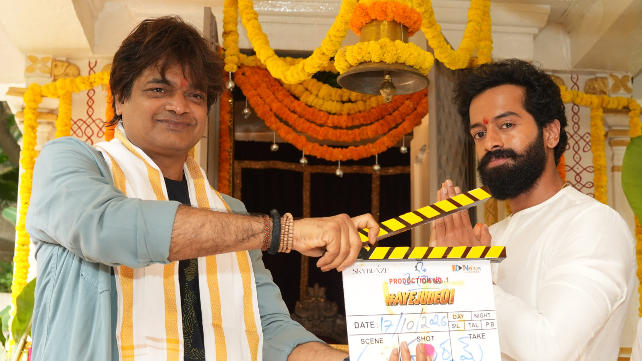 YouTube Sensation Ajay (Aye Jude) Begins His Next Film with a Grand Pooja Ceremony