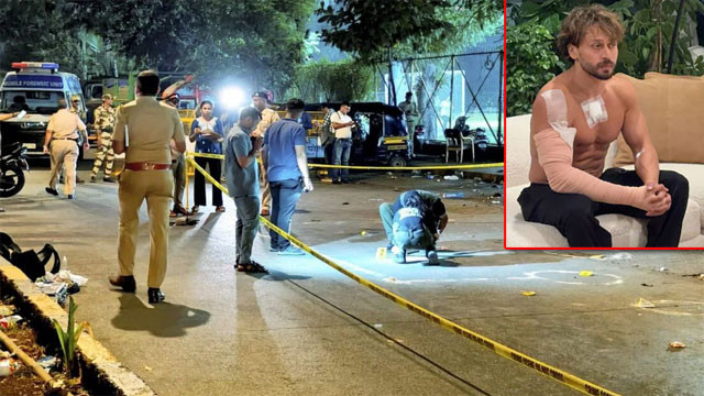 Seven rounds fired at Tiger Shroff car hero survives at the last minute