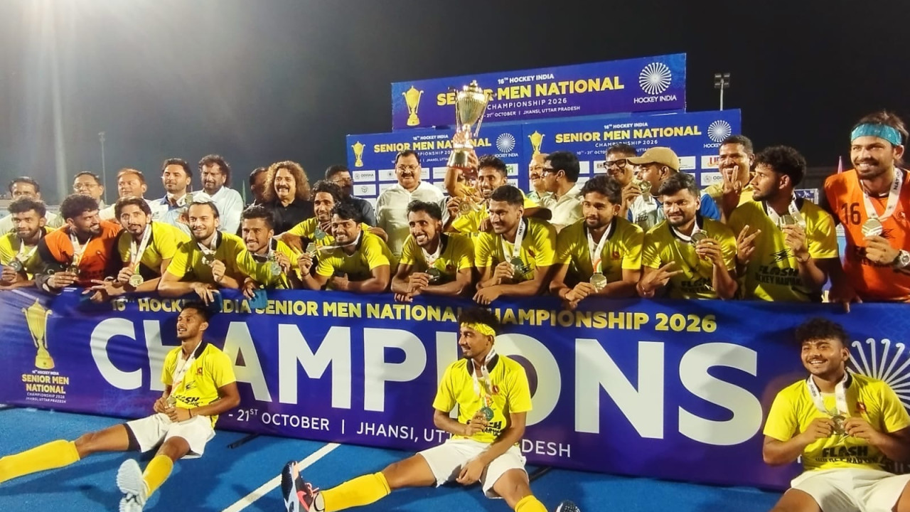 Haryana crowned champions of Senior Men National Hockey Championship
