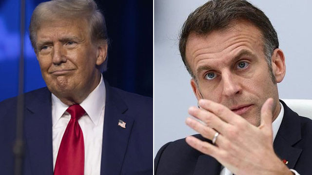 Emmanuel Macron slams Donald Trump over comments on France protests