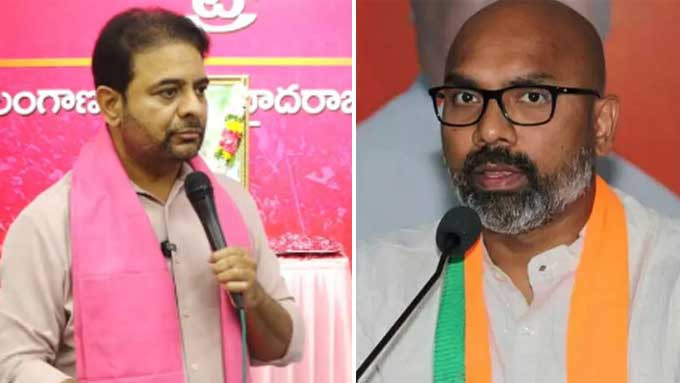 Dharmapuri Arvind satires KTR for growing beard to become Chief Minister