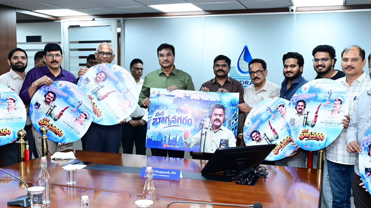 AV Ranganath releases police officer song on HYDRA on his birthday