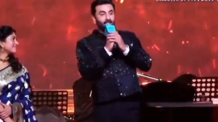 Ranbir Kapoor Ramayana actor apologizes for slip of tongue at Dussehra event