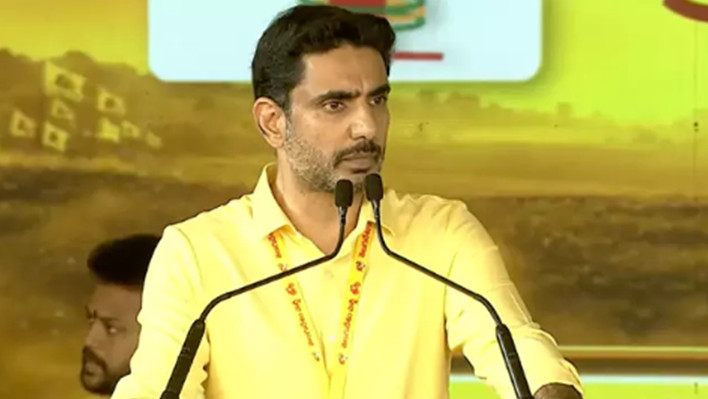 Nara Lokesh responds to students studying under tin sheds
